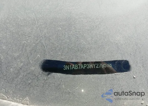 2017 Nissan Sentra Sv из США, поврежденный, VIN 3N1AB7AP3HY279578